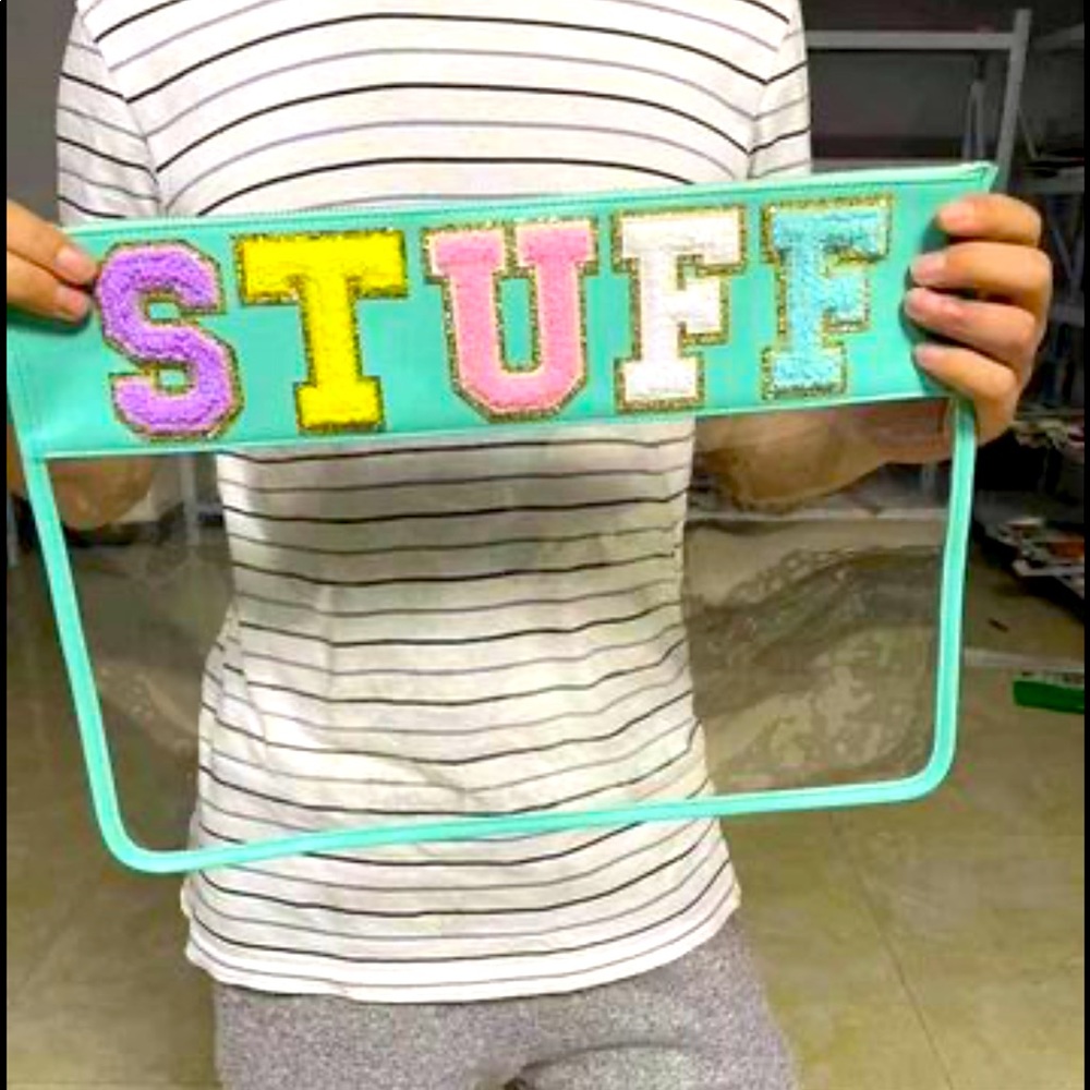 STUFF zipper pouch